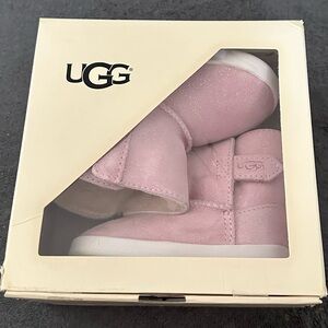 UGG Kids Sparkly Pink Boots